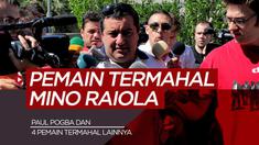 Berita motion grafis Paul Pogba  dan 4 pemain termahal di bawah naungan Mino Raiola.