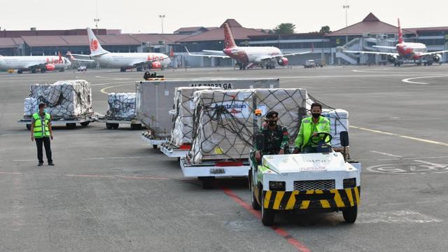 Indonesia Kedatangan Vaksin AstraZeneca