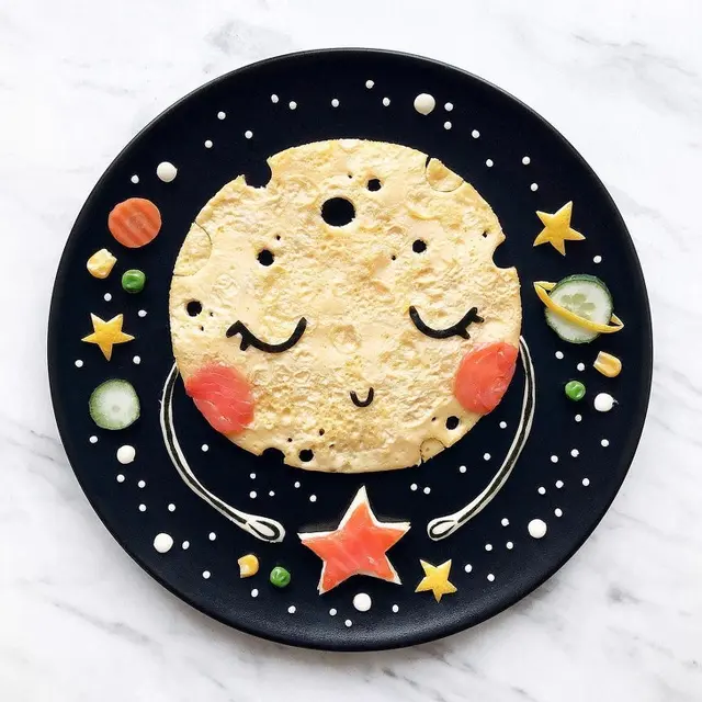 Seniman Bikin Karya dari Makanan, Ini 7 Potretnya yang Mengagumkan