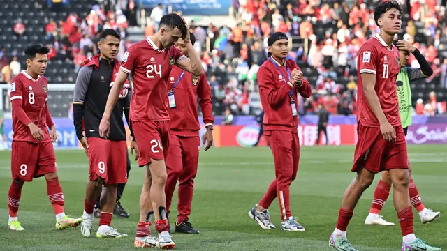 Timnas Indonesia tersingkir dari Piala Asia 2023 setelah kalah 0-4 dari Timnas Australia di babak 16 besar.