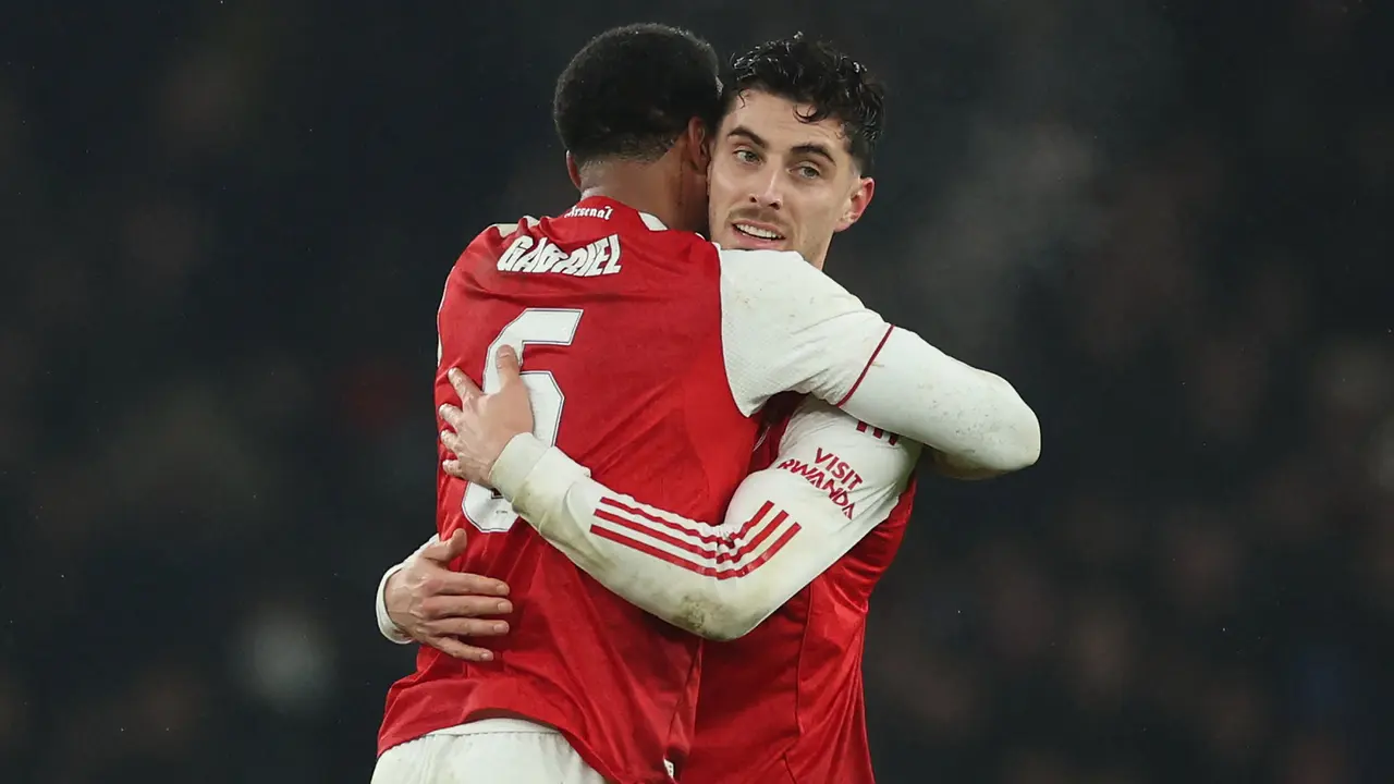 Foto: Momen Kai Havertz Berikan Mimpi Buruk untuk Sang Mantan, Bawa Arsenal ke Final Carabao Cup 2025/2026