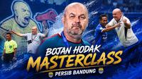 Pelatih Persib Bandung, Bojan Hodak. (Photo Bola.com/graphic generated chatgpt)