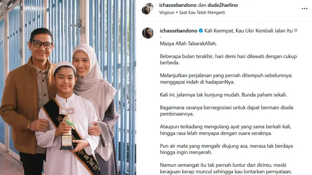 Unggahan Alyssa Soebandono. (Instagram/ ichasoebandono)