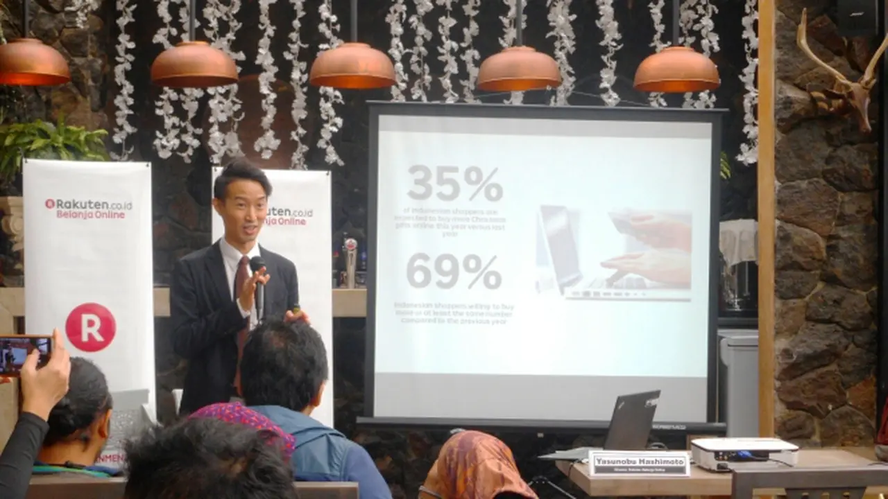 Yasunobu Hashimoto, Director PT Rakuten Belanja Online