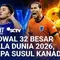 Jadwal Lengkap 32 Besar Piala Dunia 2026 | Belanda vs Maroko, Brasil vs Jepang | Liputan 6