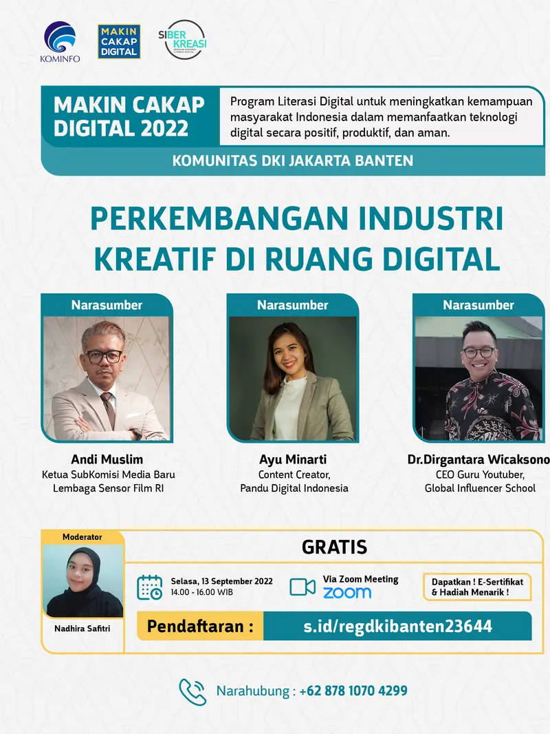 Kiat Sukses Industri Kreatif di Ruang Digital