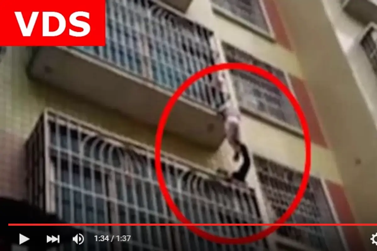 Leher Tergantung di Balkon, Bayi Ini Diselamatkan Pejalan Kaki