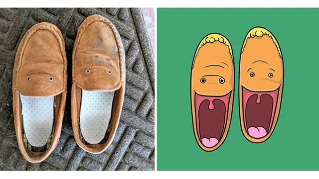 Pria Ini Imajinasikan Benda Punya Wajah, 7 Ilustrasinya Bikin Takjub