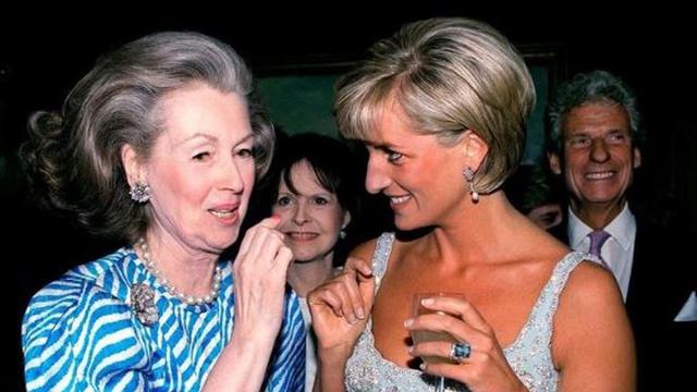 Raine McCorquodale dan putri tirinya, Putri Diana