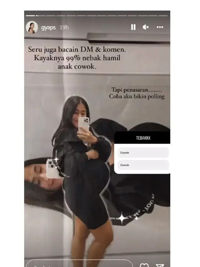 Usia Kehamilan 9 Bulan, Ini 7 Potret Gya Istri Tarra Budiman Pamer Baby Bump
