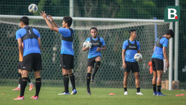 Foto: Latihan Pungkasan Timnas Indonesia Menjelang Kualifikasi Piala AFC 2023 Melawan Taiwan