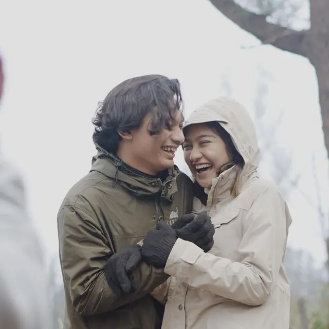 Salshabilla Adriani dan Yusuf Mahardika. (Foto: Instagram @mahardikayusuf)