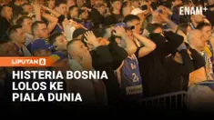 Bosnia Herzegovina memastikan tiket ke Piala Dunia 2026 usai kemenangan pada laga terakhir, Selasa (31/3). Suasana euforia pun berlanjut hingga konferensi pers, saat pelatih Sergej Barbarez disambut meriah sebelum para pemain masuk dan mengacaukan se...
