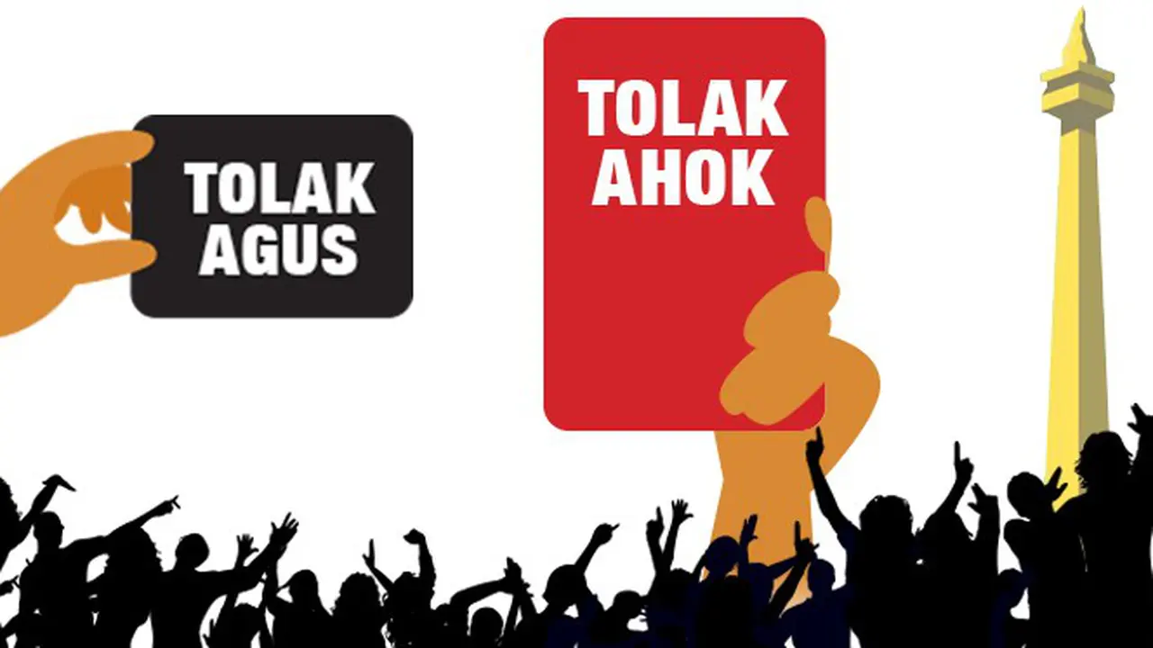 Banner Infografis Pembelot di Pilkada DKI 