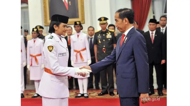 Paskibraka Nasional 2019 putri dari Bali, I Dewa Agung Ayu Alamanda Diastari