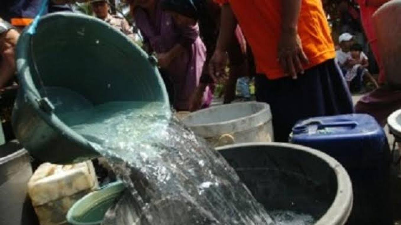 Ilustrasi pendistribusian air bersih (Istimewa)