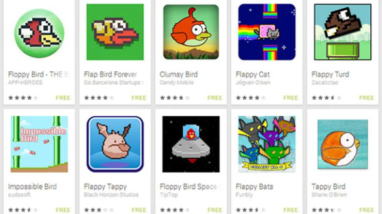 Waspada, 80% Kloningan Flappy Bird Terjangkit Malware 