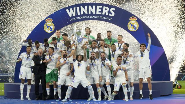 FOTO: Real Madrid Juara Liga Champions Usai Kalahkan Liverpool