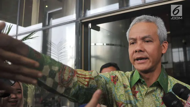 Ganjar Pranowo Diperiksa KPK