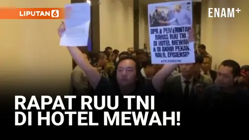 VIDEO: Rusuh! Rapat Pembahasan RUU TNI Diterobos Koalisi Sipil