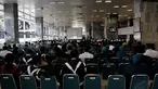 Suasana di luar ruang sidang Paripurna, di Komplek DPR RI, Jakarta, Jumat, (15/8/14). (Liputan6.com/Johan Tallo)