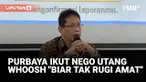 Menteri Keuangan (Menkeu) Purbaya Yudhi Sadewa mengungkapkan bahwa pemerintah masih membahas skema pembagian peran dalam penyelesaian utang proyek Kereta Cepat Jakarta-Bandung (KCJB) atau Whoosh.