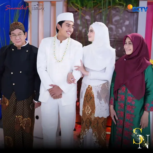 6 Potret Pernikahan Syifa Hadju dengan Harris Friza di Sinetron Saleha, Anggun Kenakan Busana Pengantin