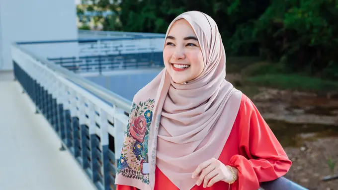 muslim berhijab lebaran islam