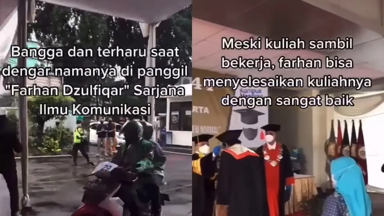 Perjuangan Ojol Berhasil Lulus Sarjana