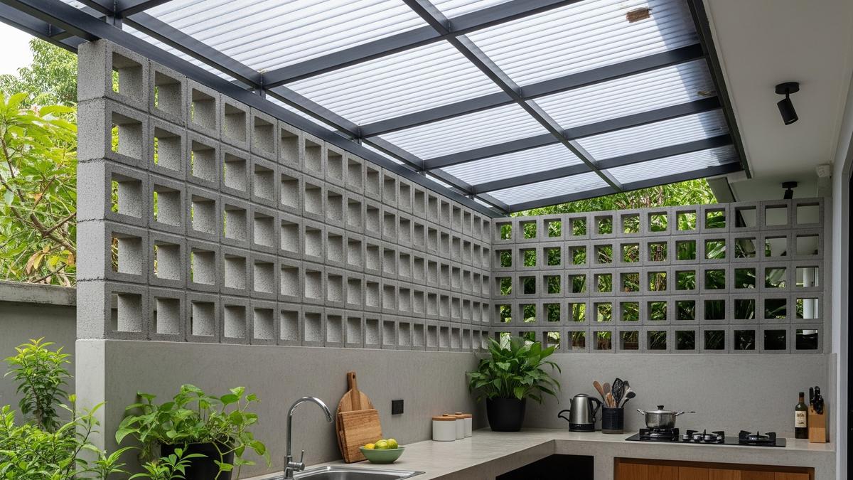 7 Model Dapur Minimalis di Belakang Rumah, Estetik, Fungsional, dan Nyaman