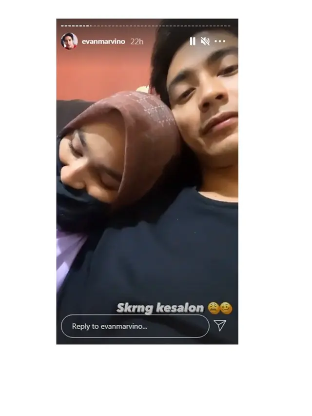 7 Potret Evan Marvino dan Istri Setelah Menikah, Makin Mesra