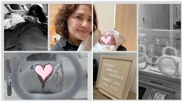6 Momen Jessica Mila dan Keluarga Gendong Baby Kyarra, Hadirnya Jadi Pelengkap