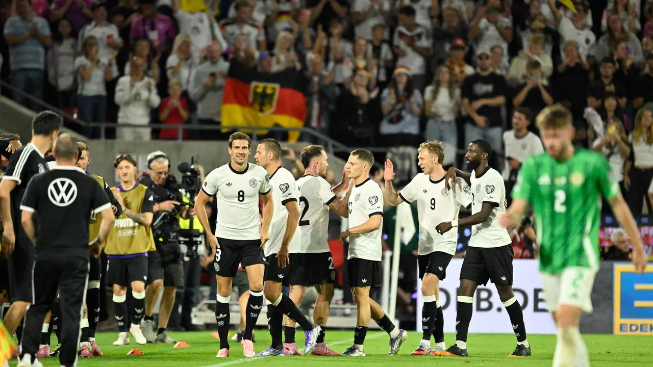 Menang atas Irlandia Utara, Timnas Jerman Petik Poin Penuh Perdana