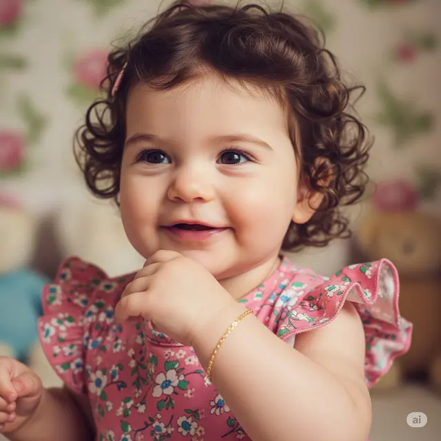 Model Gelang Bayi Perempuan 14 Bulan. Foto: Gemini
