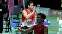 Hendra/Ahsan Tumbangkan Unggulan Pertama