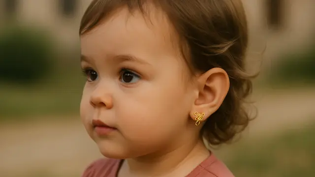 Model Anting Emas untuk Anak 2 Tahun