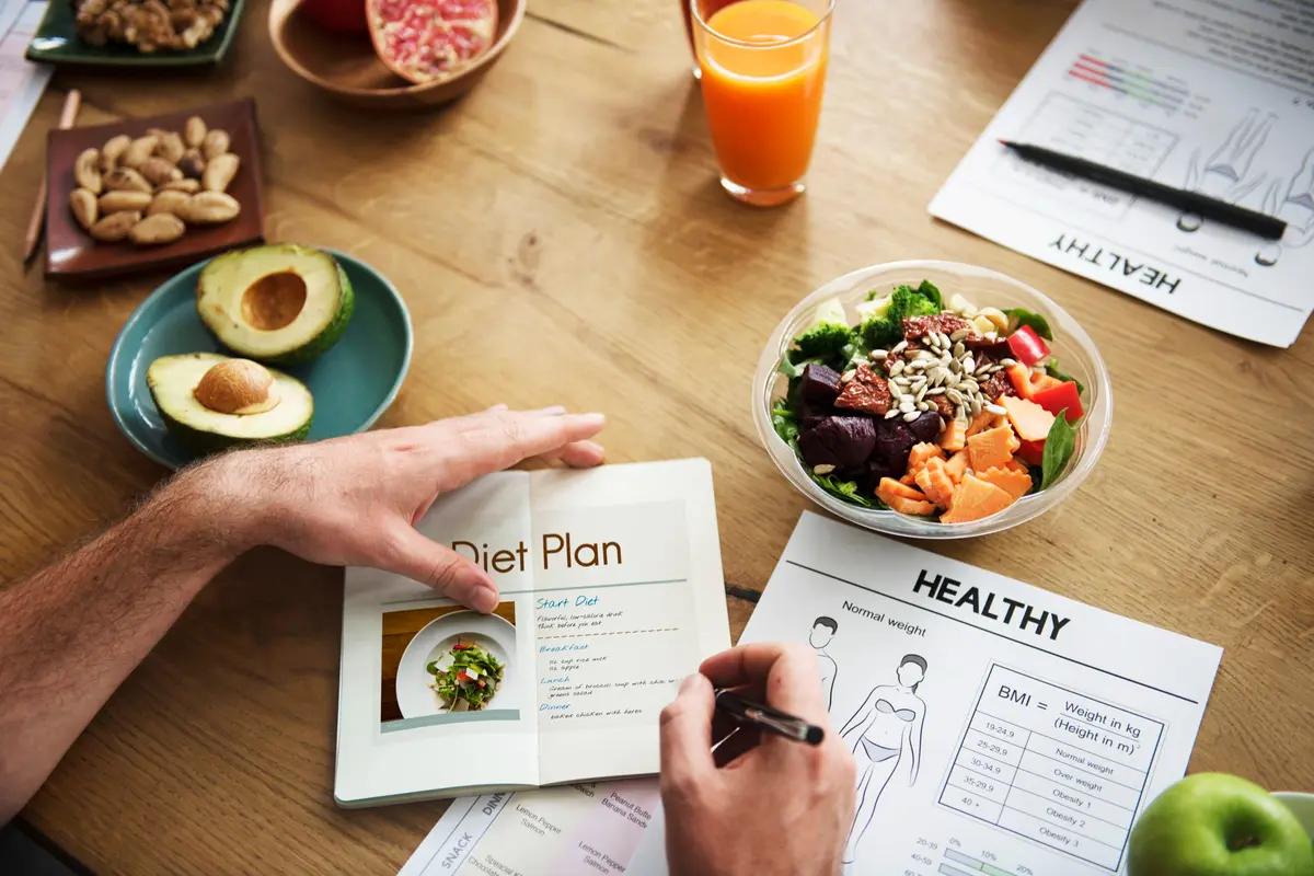 Ilustrasi program diet