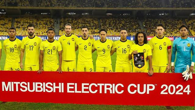 Starting XI Timnas Malaysia saat bermain di Piala AFF 2024 (c) Ofisial X @FAM_Malaysia