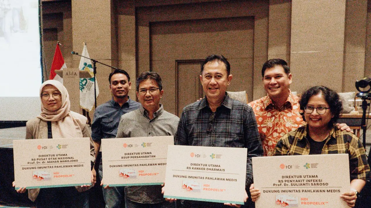 Dukung Tenaga Medis Indonesia, HDI Donasikan 70.000 Produk Imun Booster