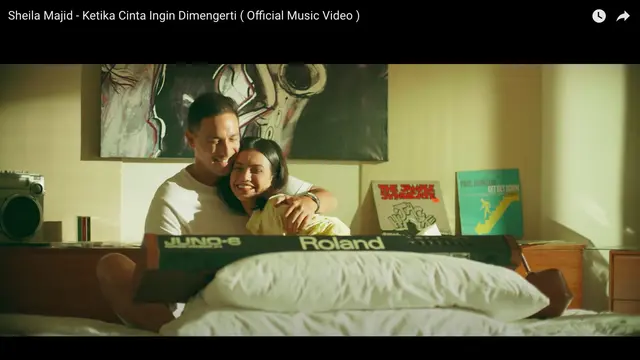 video klip Ketika Cinta Ingin Dimengerti - Sheila Majid