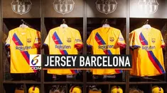 Jersey ini merupakan tribute untuk ulang tahun ke-40 La Masia. Menurut informasi yang dikeluarkan Nike, harga jersey Barcelona yang baru ini cukup mahal. Di situs resmi Nike, harga Jersey tandang versi Vapor ini dibanderol sekitar 165 USD atau sekita...