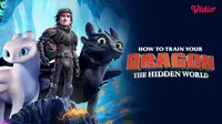 Sinopsis Film Animasi How to Train Your Dragon: The Hidden World di Vidio, Akhir Perjalanan Hiccup dan Toothless