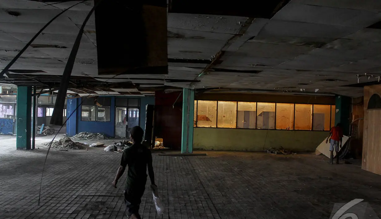 PD Pasar Jaya berencana merenovasi Pasar Slipi, Jakarta Barat. Adapun konsep yang dipersiapkan adalah nantinya pasar akan dilengkapi  rumah susun atau perkantoran, Jakarta, Selasa (7/10/2014) (Liputan6.com/Faizal Fanani)