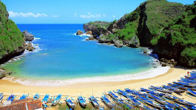 Intip Kehidupan Nelayan di Pantai Ngrenehan Yogyakarta