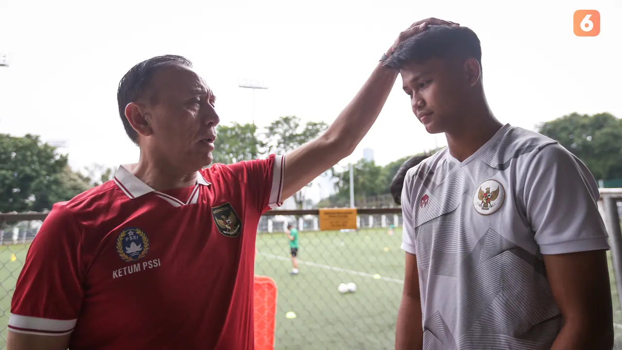 Latihan Timnas Indonesia U-20 untuk Piala Asia U-20 2023
