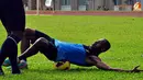 
Latihan Timnas Indonesia di lapangan Inspen, Putrajaya, Malaysia, jelang pertandingan melawan Timnas Singapura, rabu 28 November 2012 di Stadion Bukit Jalil, Kuala Lumpur Malaysia.