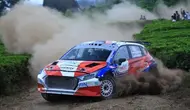Mobil Terbalik dan Kaca Pecah, Pereli Ini Mampu Bangkit di APRC Sumut