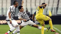 Jalannya laga Juventus kontra Chievo Verona (Reuters)
