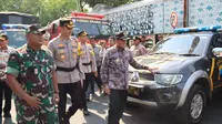 Apel gelar pasukan Operasi Mantap Brata Candi 2023-2024. (Foto: Liputan6.com/Polres Pemalang)