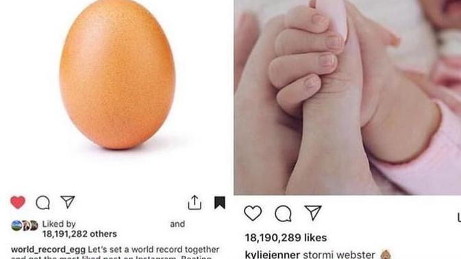 Kumpulan meme telur pecahkan rekor likes terbanyak di dunia, mampu lampaui akun Instagram Kylie Jenner. (Doc: Knowyourmeme)